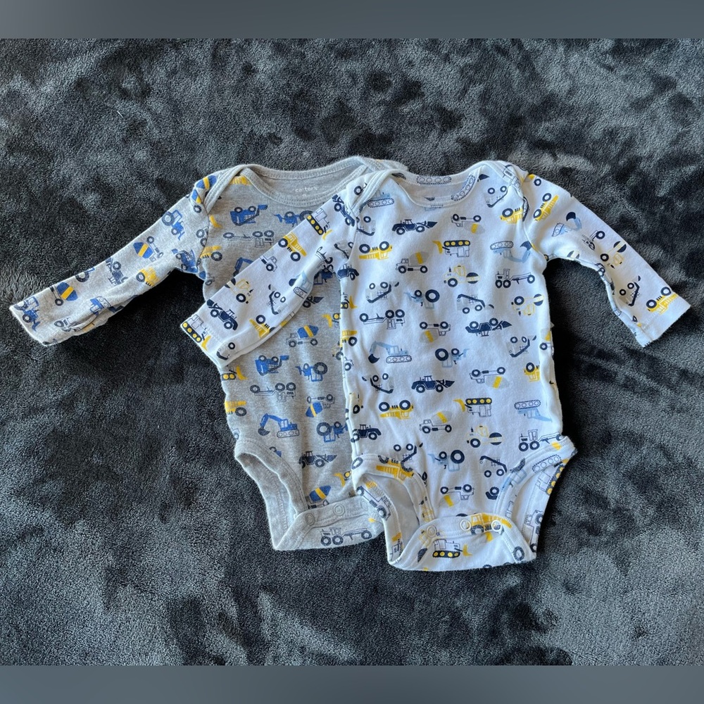 Carter’s Cobstrytion 3m Long Sleeve Onesies